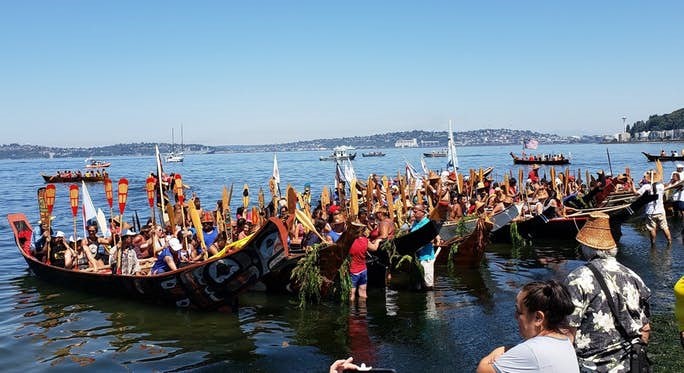 Annual Canoe Journey of the Coastal Salish People – Pacific Unitarian ...